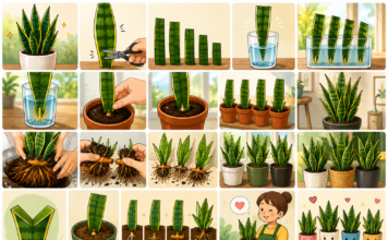 Snake Plant Propagation