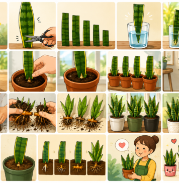 Snake Plant Propagation